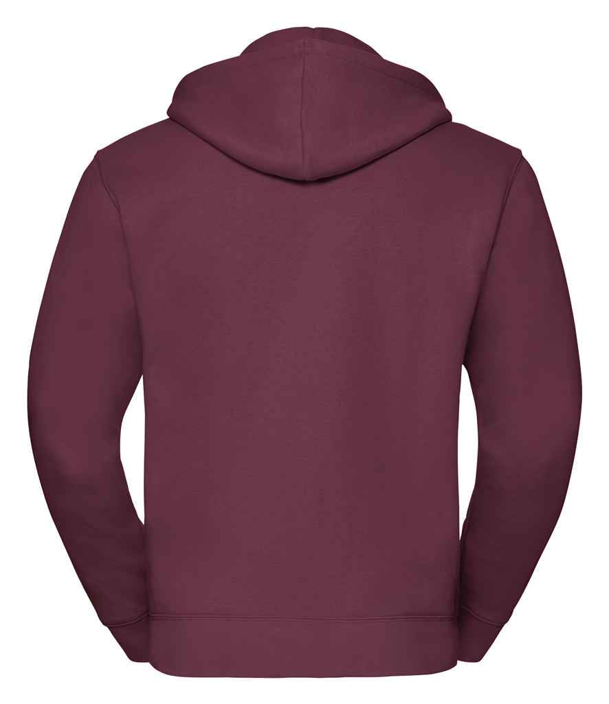 Russell Authentic Zip Hooded Sweatshirt - Burgundy (266M)