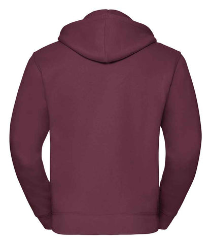 Russell Authentic Zip Hooded Sweatshirt - Burgundy (266M)