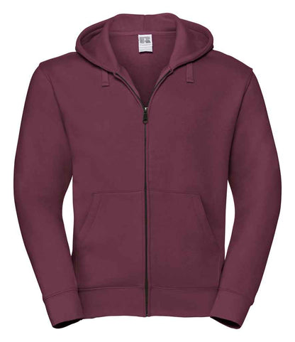 Russell Authentic Zip Hooded Sweatshirt - Burgundy (266M)