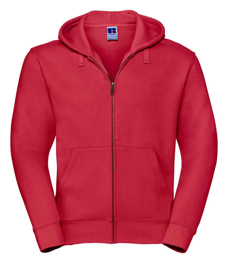 Russell Authentic Zip Hooded Sweatshirt - Classic Red (266M)
