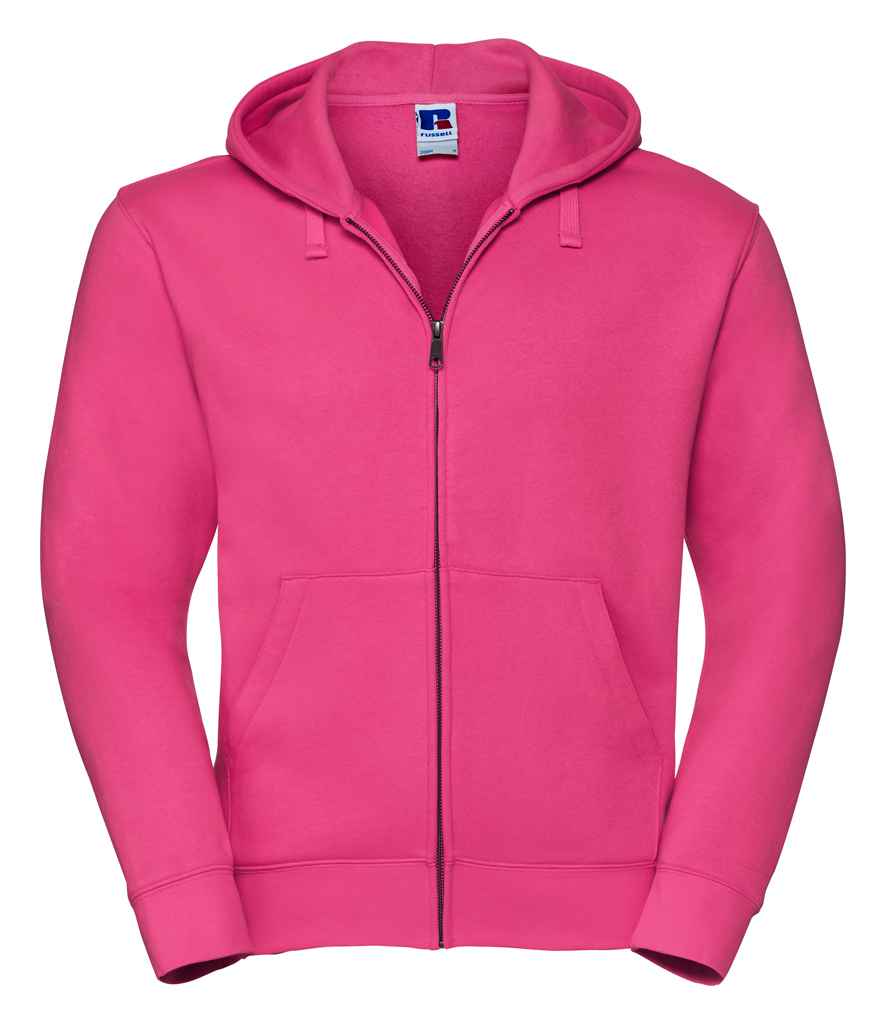 Russell Authentic Zip Hooded Sweatshirt - Fuchsia (266M)