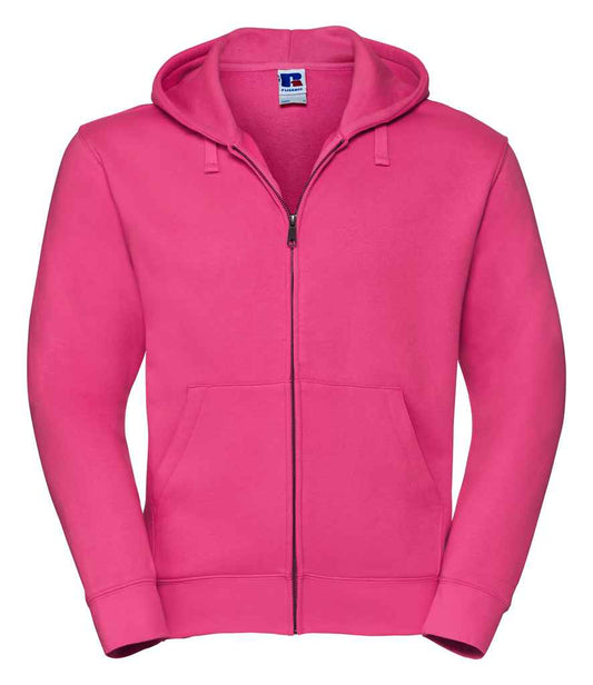 Russell Authentic Zip Hooded Sweatshirt - Fuchsia (266M)