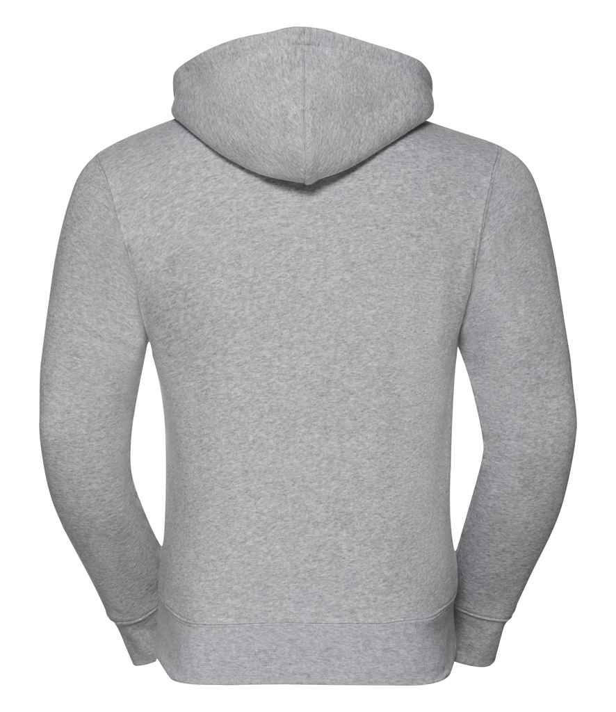 Russell Authentic Zip Hooded Sweatshirt - Light Oxford (266M)