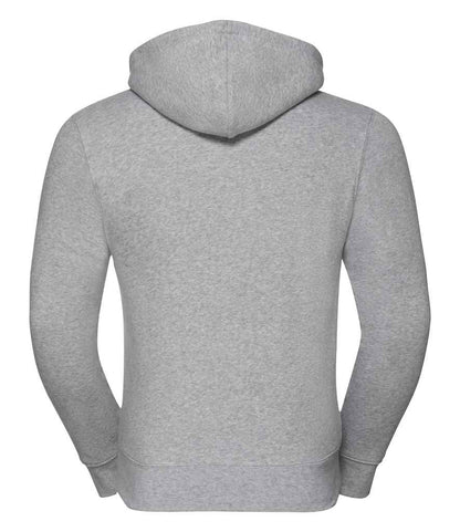 Russell Authentic Zip Hooded Sweatshirt - Light Oxford (266M)