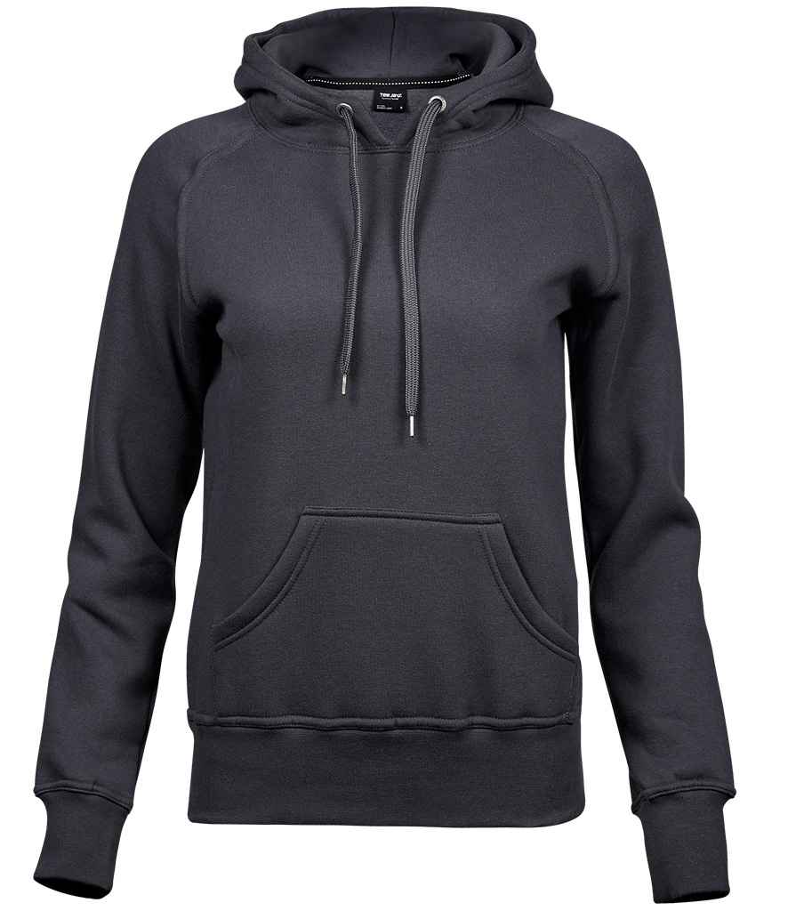 Tee Jays Ladies Raglan Hooded Sweatshirt - FRONT