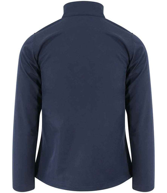 Pro RTX Ladies Pro Two Layer Soft Shell Jacket - Navy - back