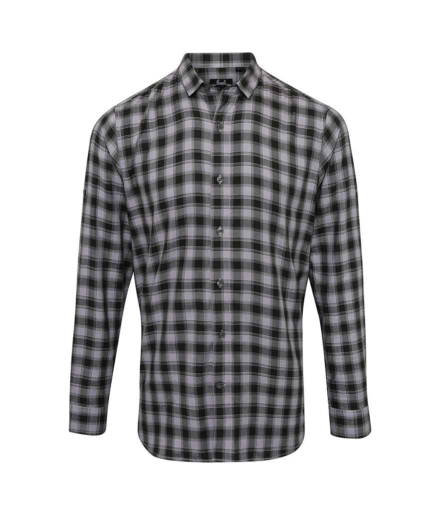 Premier Mulligan Check Long Sleeve Shirt - FRONT