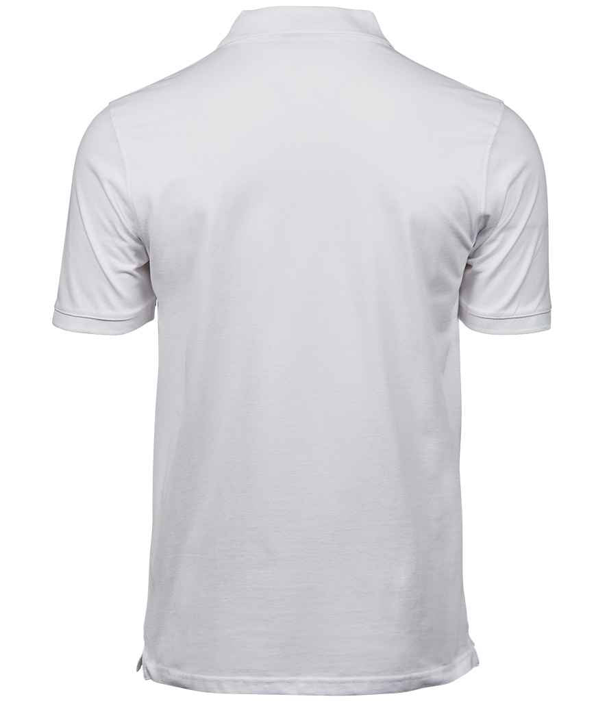 Tee Jays Heavy Cotton Piqué Polo Shirt - BACK