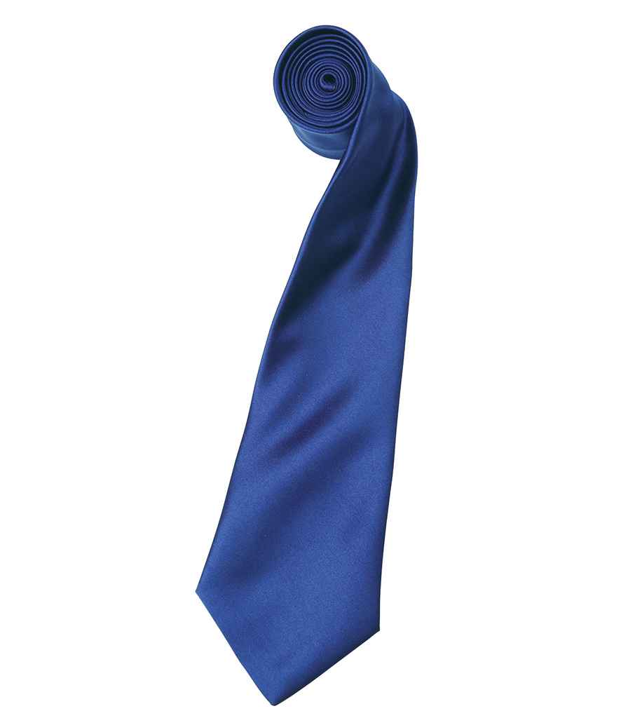 Premier 'Colours' Satin Tie - FRONT