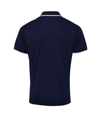 Premier Contrast Coolchecker® Piqué Polo Shirt - BACK