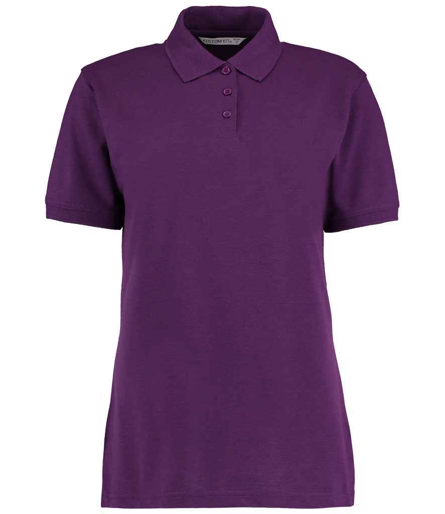Kustom Kit Ladies Klassic Poly/Cotton Piqué Polo Shirt - FRONT