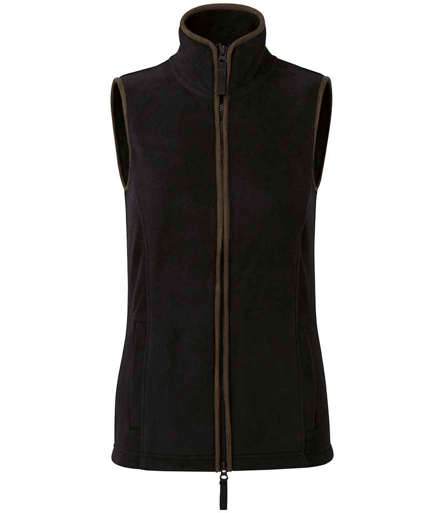 Premier Ladies Artisan Fleece Gilet - FRONT