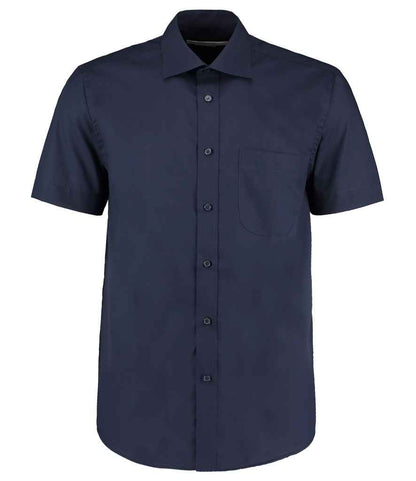 Kustom Kit Short Sleeve Classic Fit Business Shirt - FRONT