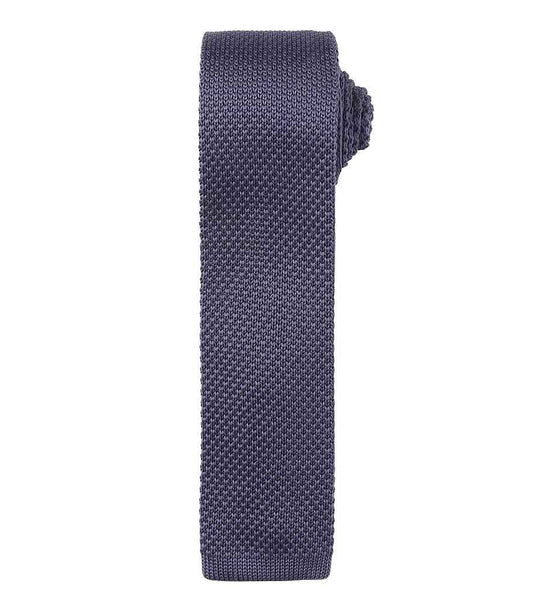 Premier Slim Knitted Tie - FRONT