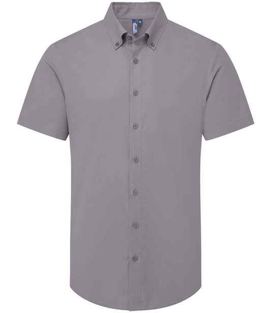 Premier Supreme Short Sleeve Oxford Shirt - FRONT