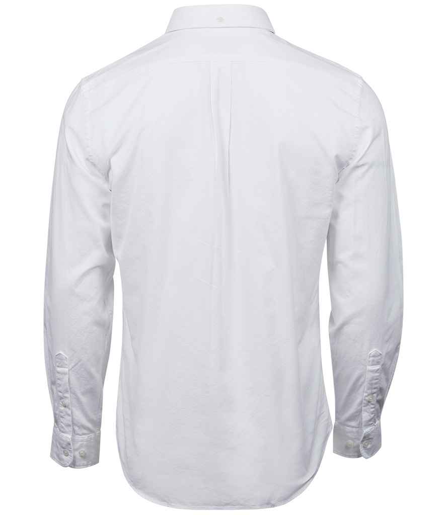 Tee Jays Perfect Long Sleeve Oxford Shirt - BACK