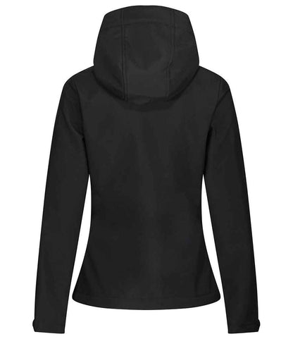 Regatta Ladies Venturer Three Layer Hooded Soft Shell Jacket - BACK