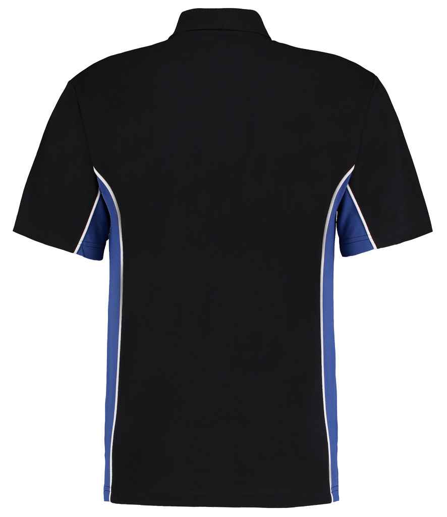 Kustom Kit Track Poly/Cotton Piqué Polo Shirt - BACK
