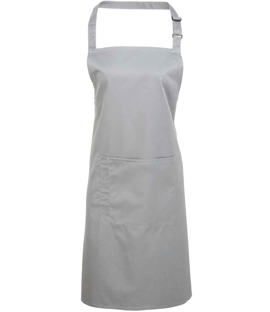 Premier 'Colours' Bib Apron with Pocket - FRONT