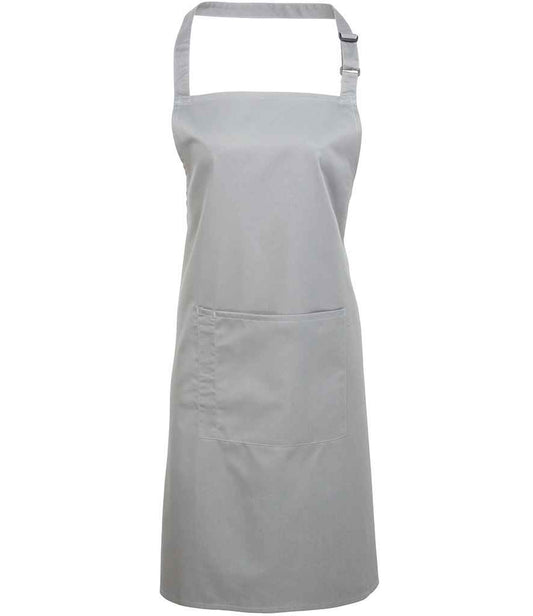 Premier 'Colours' Bib Apron with Pocket - FRONT