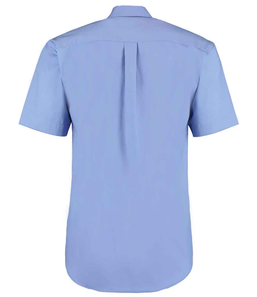 Kustom Kit Premium Short Sleeve Classic Fit Oxford Shirt - BACK