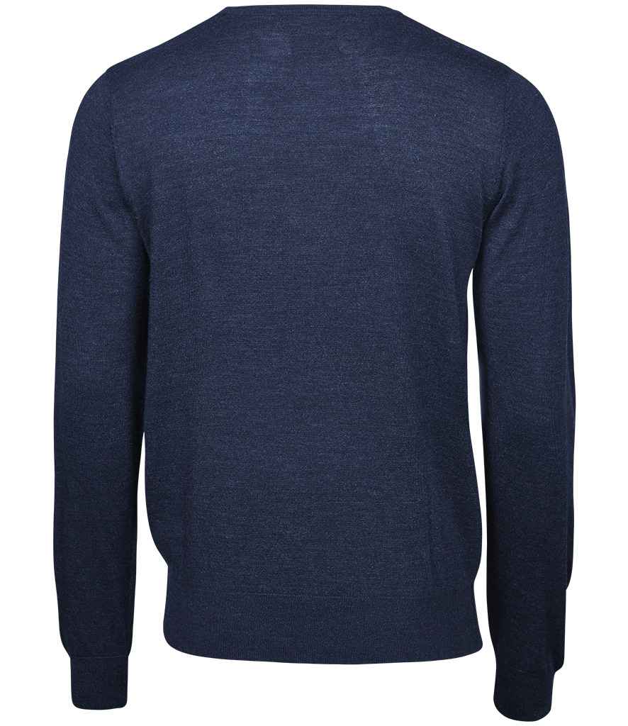 Tee Jays Merino Blend Crew Neck Sweater - BACK