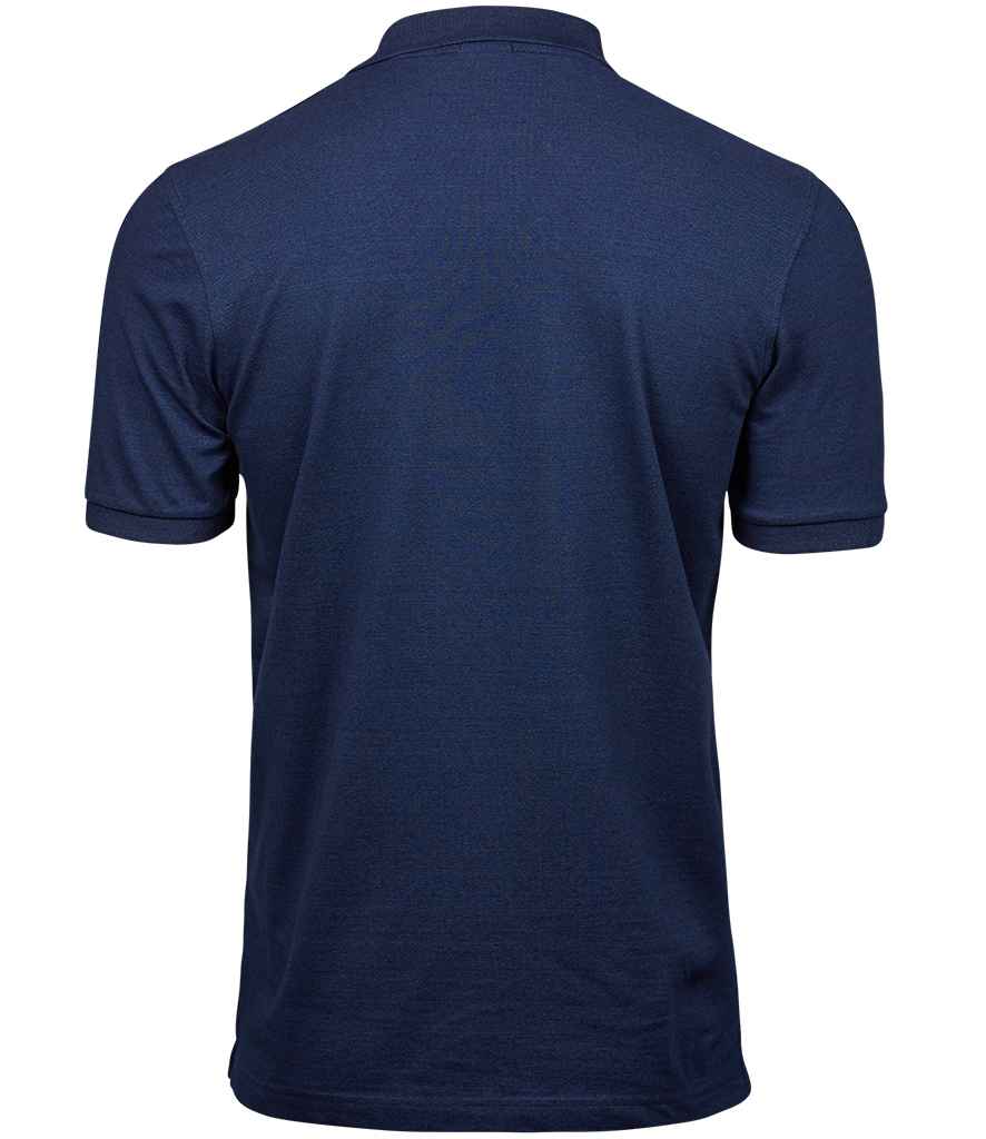 Tee Jays Luxury Stretch Piqué Polo Shirt - BACK