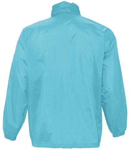 SOL'S SOL'S Unisex Surf Windbreaker Jacket - Atoll Blue (32000)