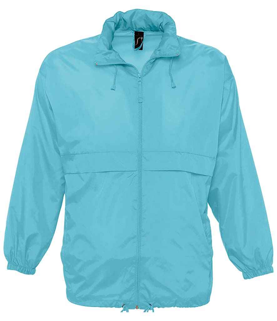 SOL'S SOL'S Unisex Surf Windbreaker Jacket - Atoll Blue (32000)
