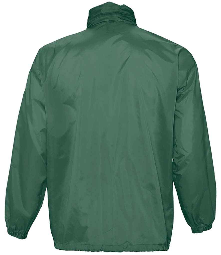 SOL'S SOL'S Unisex Surf Windbreaker Jacket - Forest Green (32000)