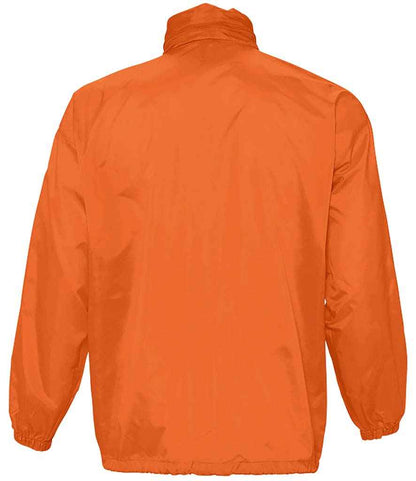SOL'S SOL'S Unisex Surf Windbreaker Jacket - Orange (32000)