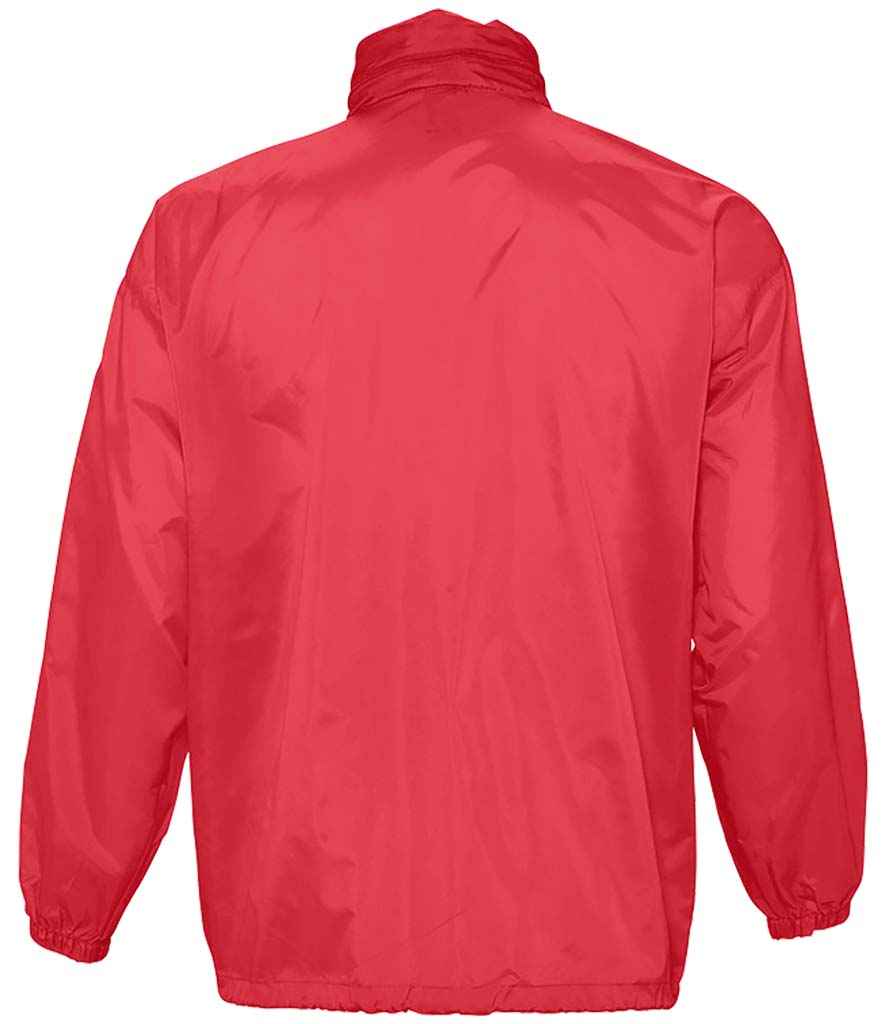 SOL'S SOL'S Unisex Surf Windbreaker Jacket - Red (32000)