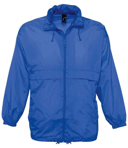 SOL'S SOL'S Unisex Surf Windbreaker Jacket - Royal Blue (32000)