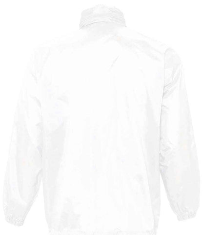 SOL'S SOL'S Unisex Surf Windbreaker Jacket - White (32000)
