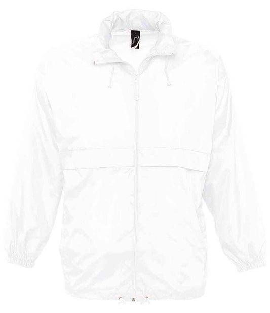 SOL'S SOL'S Unisex Surf Windbreaker Jacket - White (32000)