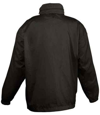 SOL'S SOL'S Kids Surf Windbreaker Jacket - Black (32300)