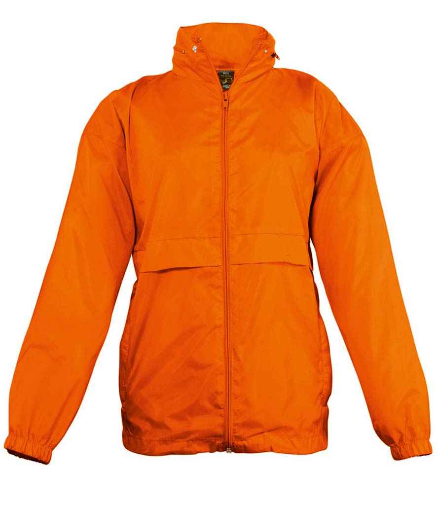 SOL'S SOL'S Kids Surf Windbreaker Jacket - Orange (32300)