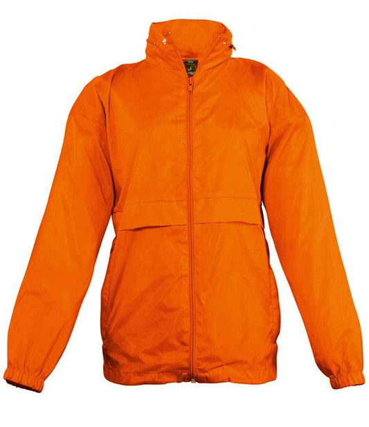 SOL'S SOL'S Kids Surf Windbreaker Jacket - Orange (32300)