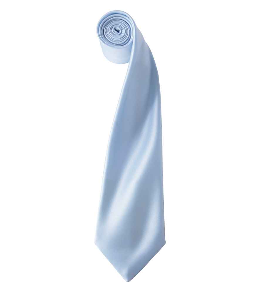 Premier 'Colours' Satin Tie - FRONT