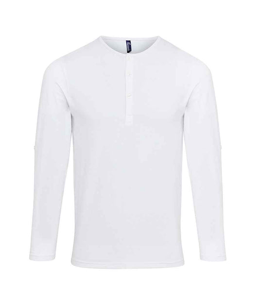 Premier Long John Roll Sleeve T-Shirt - FRONT