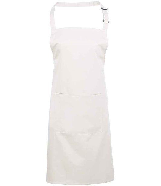 Premier 'Colours' Bib Apron with Pocket - FRONT