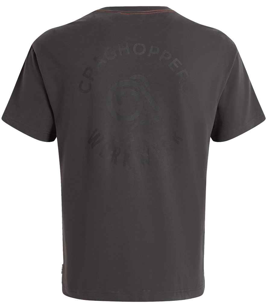 Craghoppers Workwear Wakefield Pocket T-Shirt - Carbon Grey (CR701) - back