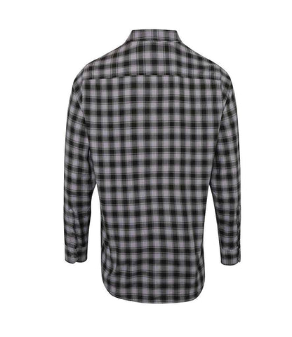 Premier Mulligan Check Long Sleeve Shirt - BACK