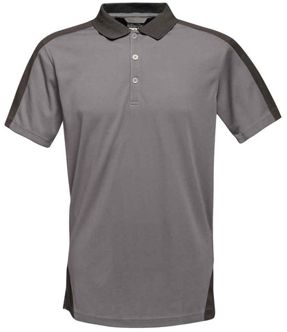 Regatta Contrast Quick Wicking Piqué Polo Shirt - FRONT