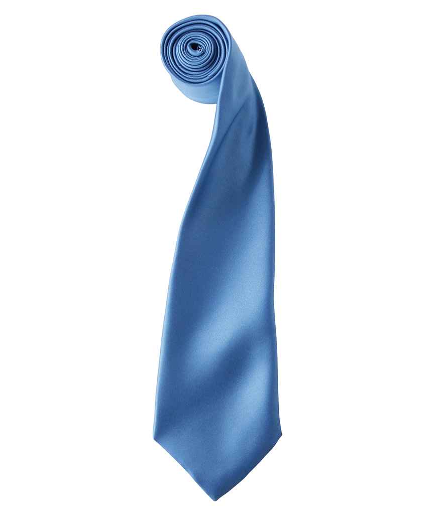 Premier 'Colours' Satin Tie - FRONT