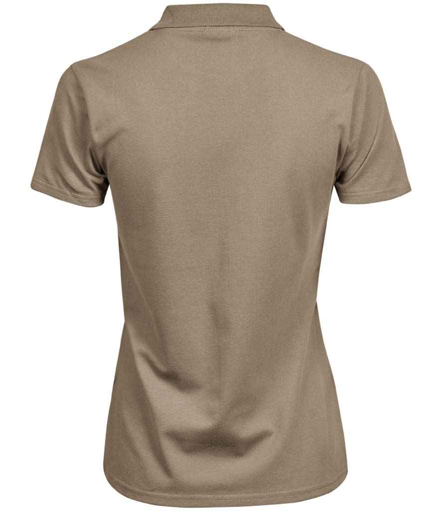 Tee Jays Ladies Luxury Stretch Polo Shirt - BACK