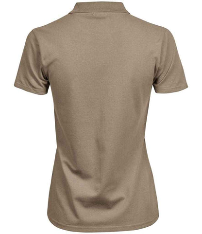 Tee Jays Ladies Luxury Stretch Polo Shirt - BACK
