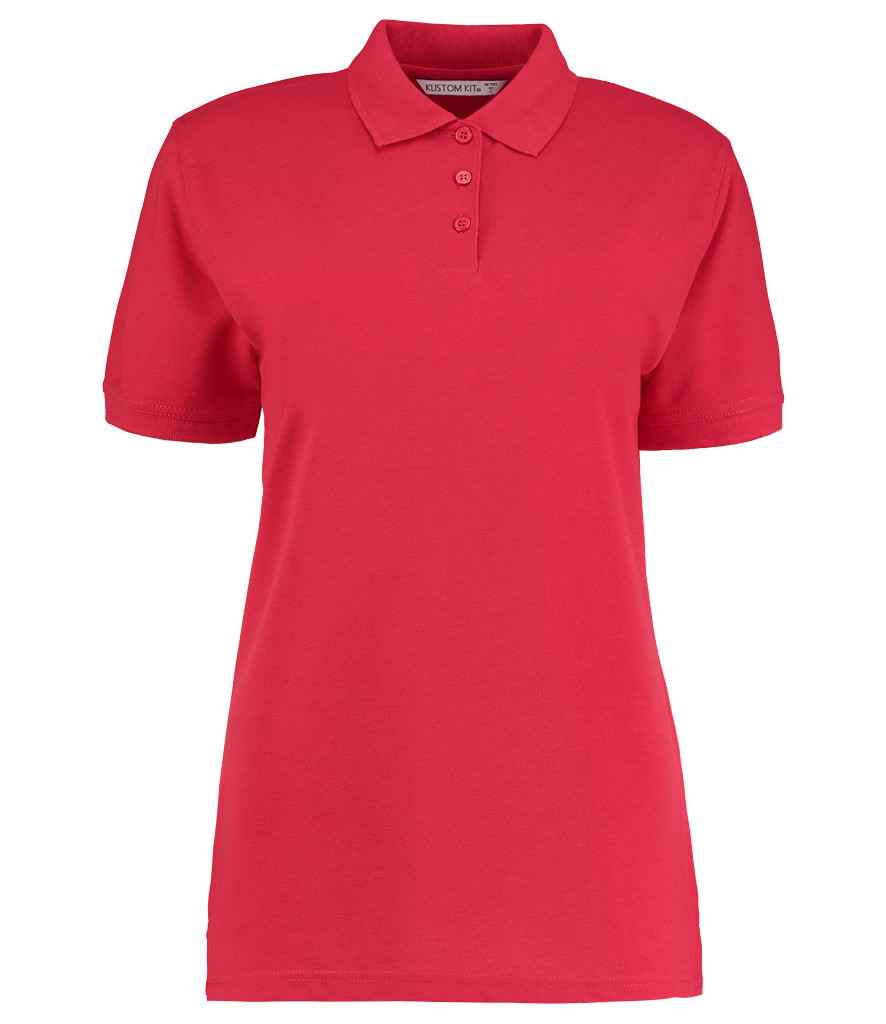 Kustom Kit Ladies Klassic Poly/Cotton Piqué Polo Shirt - FRONT
