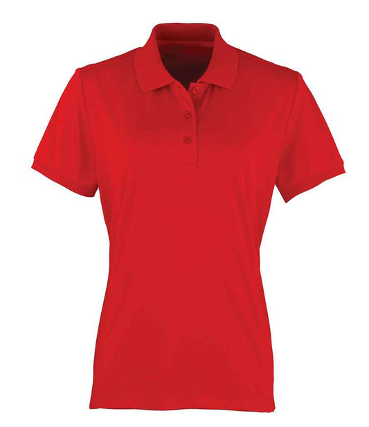 Premier Ladies Coolchecker® Piqué Polo Shirt - FRONT