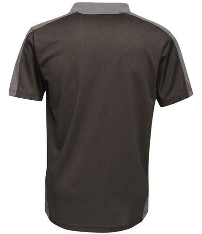 Regatta Contrast Quick Wicking Piqué Polo Shirt - BACK